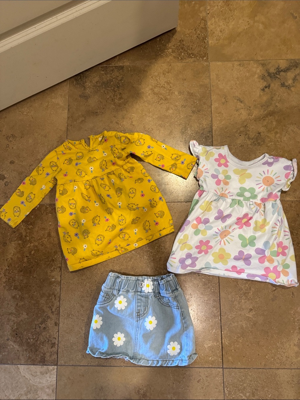 Toddlee dress skirt bundle 12mo and 18 months